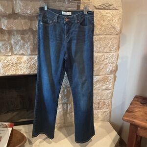 Levi's Dark Blue Boot Cut Jeans